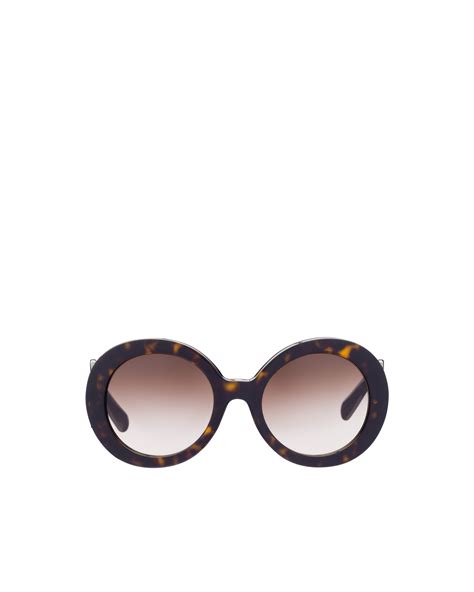 Gradient Sienna Lenses Prada Minimal Baroque Eyewear 